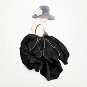 Topper 56560 Vestido Negro